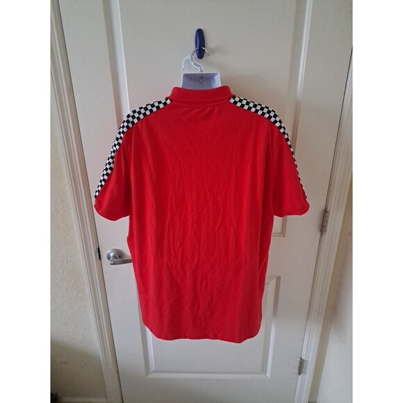 Eternity bc/ad Motor Sport Italy Italia Embroidered Green Red White Polo Sz 3XL - Picture 8 of 8
